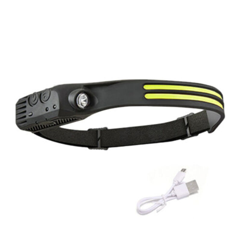 Headlamp Flashlight with USB Rechargeable CB-689-2 - Image 2