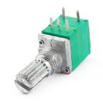 RV097NS Linear Rotary Amplifier Potentiometer 10KΩ 5Pin With Switch