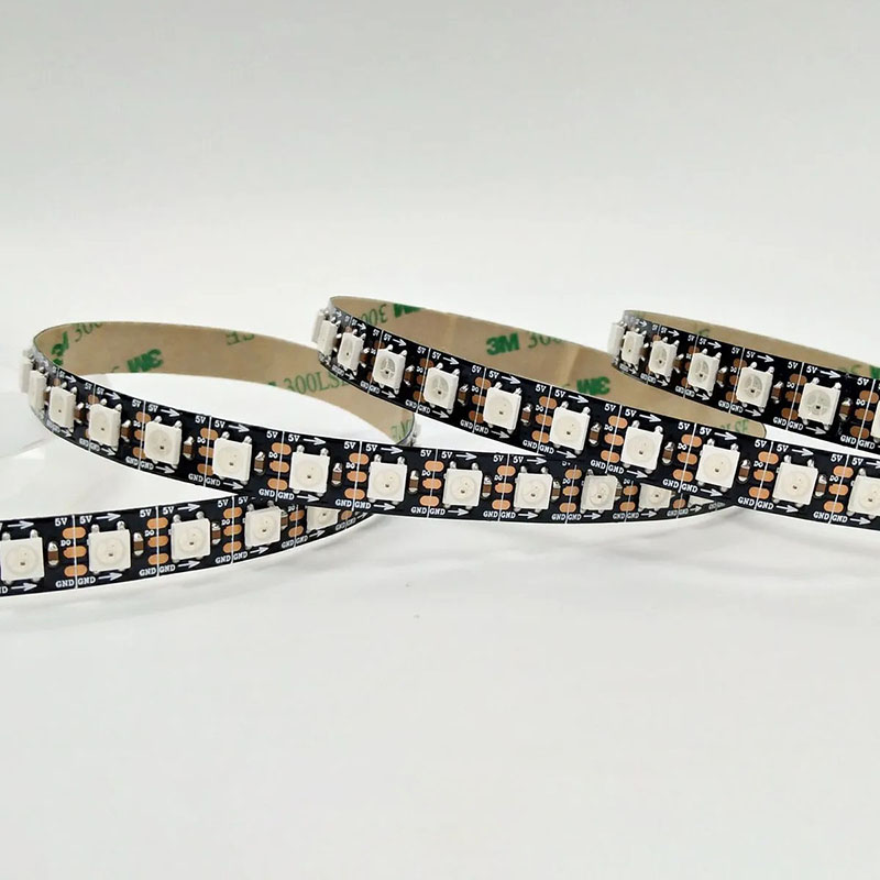 WS2812 Addressable RGB LED Strip 144LED/m DC5V 12mm IP20 (Reel 5m)