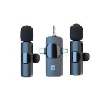 Wireless Microphone Dual Omnidirectional for 3 in 1 Type-C & iPhone