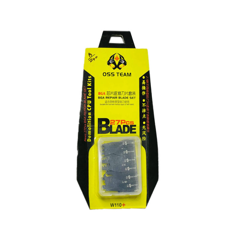 OSS TEAM W110+ BGA Repair Blade Set 27 PCS - Image 4