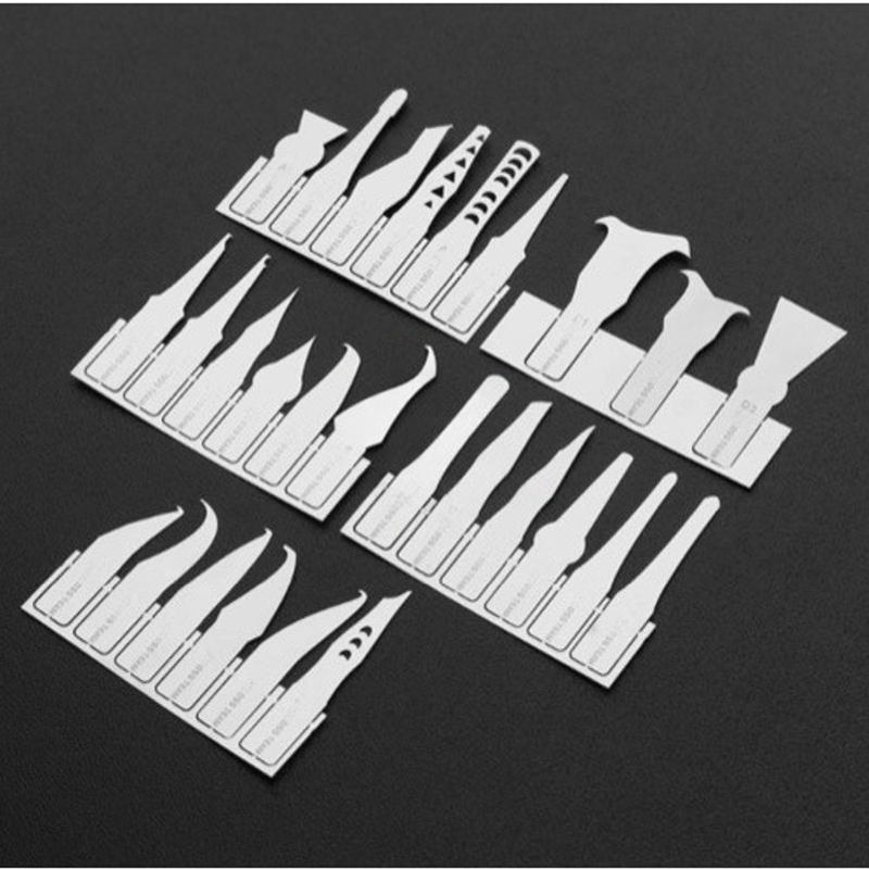 OSS TEAM W110+ BGA Repair Blade Set 27 PCS - Image 5