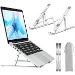 Foldable Laptop Stand - Silver