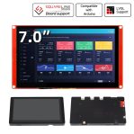 ELECROW CrowPanel 7.0" HMI ESP32 Display 800x480 RGB TFT LCD Touch Screen With Acrylic Case