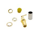 SMA-KZ-5Y Straight Female Socket Bulkhead Connector