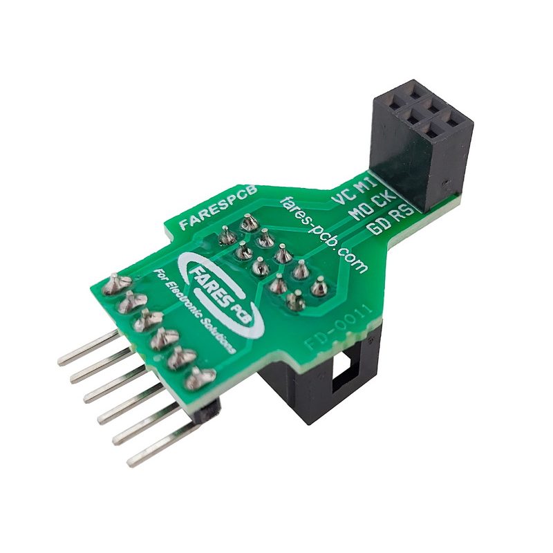 AVR ISP 10Pin To ICSP 6Pin Converter FD-0011 - Image 2