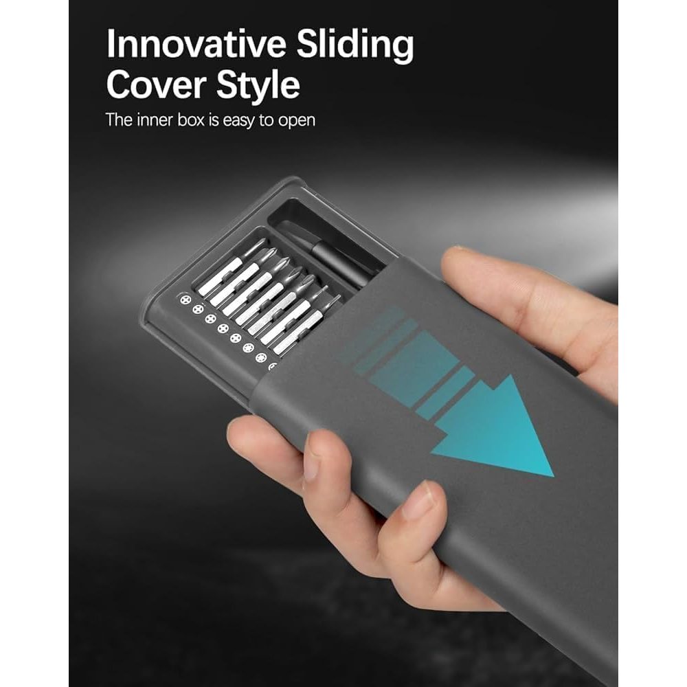 Precision Screwdriver Kit with 24 Magnetic Driver Bit - Image 3