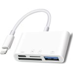 Lightning Hub 4 IN 1 USB, Lightning & SD/TF