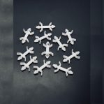 Nylon Standoff PCB Spacer 12mmx3mm (10 Pcs)