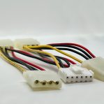 Molex Extension Cable 2x Male to 2x Female to JST 3.96mm 6Pin Connector