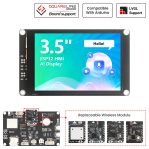 ELECROW CrowPanel Advance 3.5“ HMI| ESP32-S3 AI-Powered IPS Touch Screen 480x320 With Acrylic Case