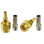 SMA-JT-1.5 Straight Male Plug Mount Cable Connector Pre-Installed