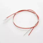 Orange Transparent LAMP 5mm Pre Wired 12V