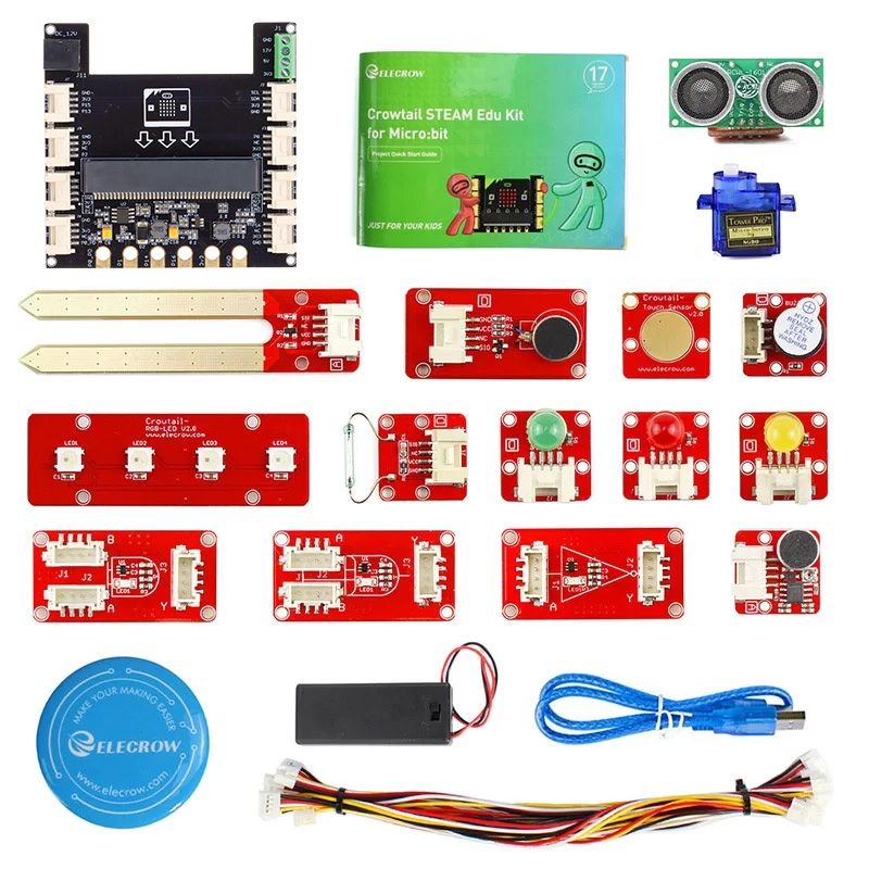 ELECROW Crowtail STEAM Educational Kit for BBC Micro:bit - Image 6