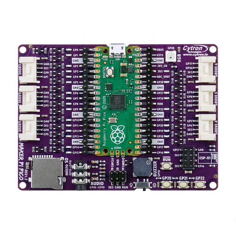Cytron MAKER-PI-PICO Simplifying Raspberry Pi Pico for Beginners - Image 3