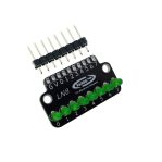 LN8 8-bit Active Low Green LED Display Module