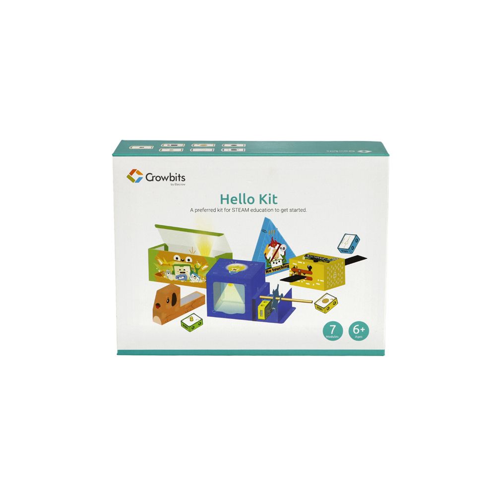 ELECROW Crowbits-Hello Kit with 7 modules, Programming Learning Kit, STEM Project Toys - Image 7