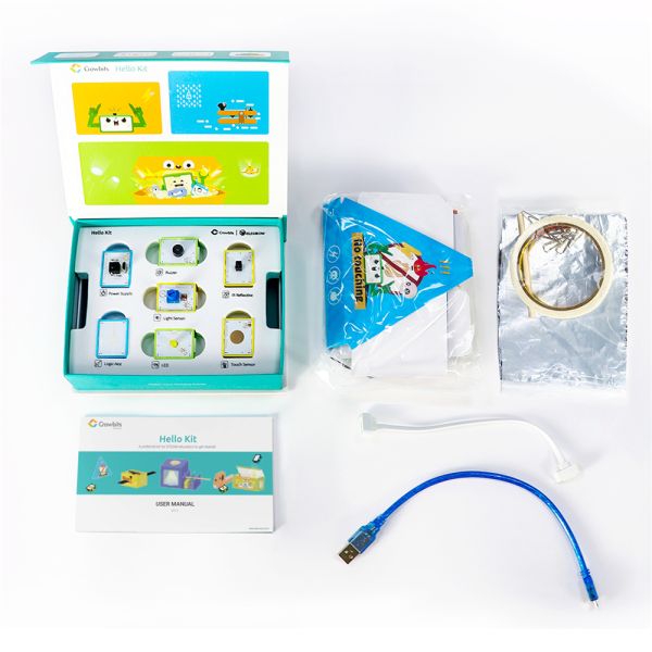 ELECROW Crowbits-Hello Kit with 7 modules, Programming Learning Kit, STEM Project Toys - Image 6