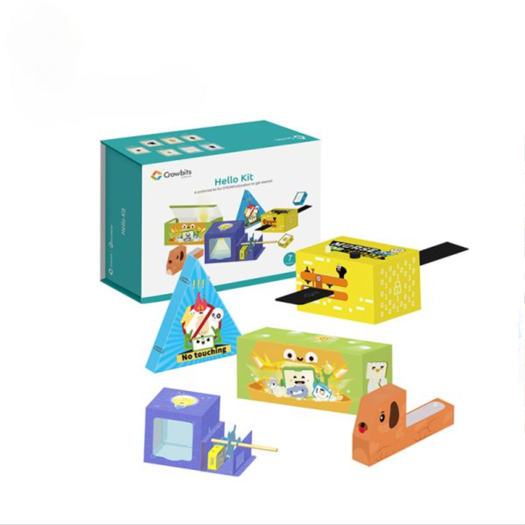 ELECROW Crowbits-Hello Kit with 7 modules, Programming Learning Kit, STEM Project Toys - Image 2