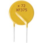 RXEF375 PTC Resettable Fuse 72V 3.75A Through Hole