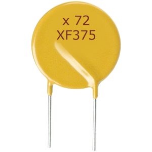 RXEF375 PTC Resettable Fuse 72V 3.75A Through Hole