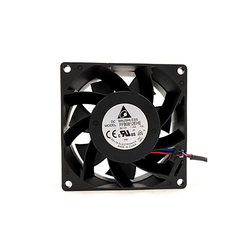 Delta FFB0812EHE Server Cooling Fan 12V 1.35A 80x80x38mm (USED LIKE NEW)