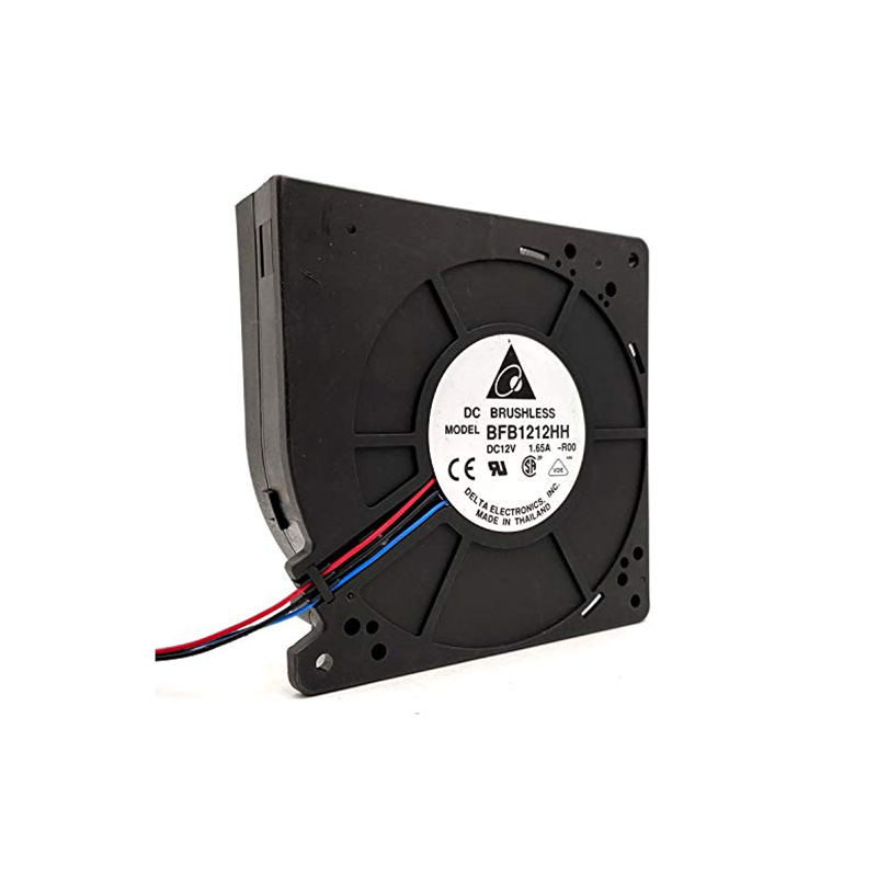 Delta BFB1212HH Turbo DC Blower Fan 12V 1.65A 120mmx120mmx32mm(USED LIKE NEW) - Image 2