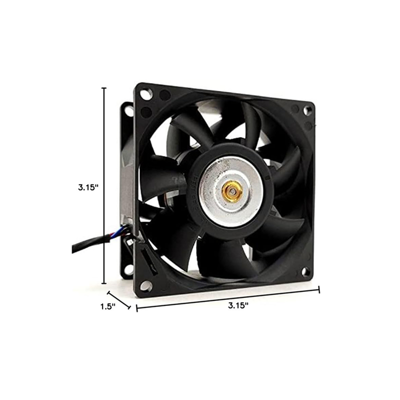 Delta FFB0812EHE Server Cooling Fan 12V 1.35A 80x80x38mm (USED LIKE NEW) - Image 6