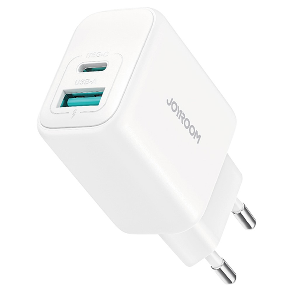 JOYROOM JR-TCF21EU PD20W Dual Port Charger White
