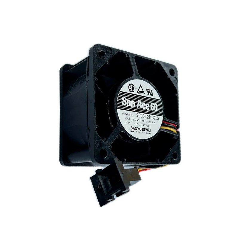 SANYO San Ace DC Fan 9G0612P1G15 12V 1.54A 60mmx60mmx38mm (USED LIKE NEW)