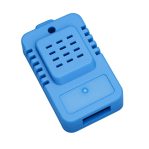 Plastic Enclosure For Temperature / Humidity Sensor Blue 50x30x16mm