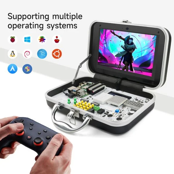 ELECROW CrowPi All-in-one Raspberry Pi Learning Programming Ki - Image 4