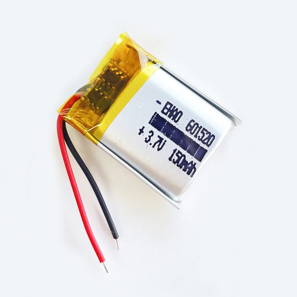 Rechargeable 601520 LIPO Battery Cell 3.7V 150mAh Wire Solder - Image 2