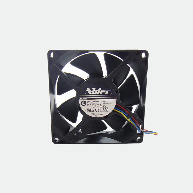 NIDEC T92C12MS1A7-57A02 DC Fan 12V 0.55A 90x90x32mm (USED LIKE NEW)