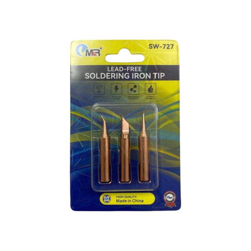 M&amp;R SW-727 LEAD-FREE Soldering Iron Tips 3PCS