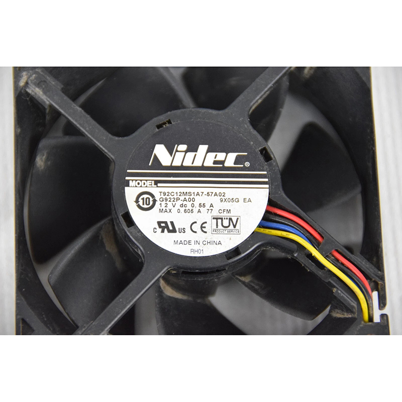 NIDEC T92C12MS1A7-57A02 DC Fan 12V 0.55A 90x90x32mm (USED LIKE NEW) - Image 4