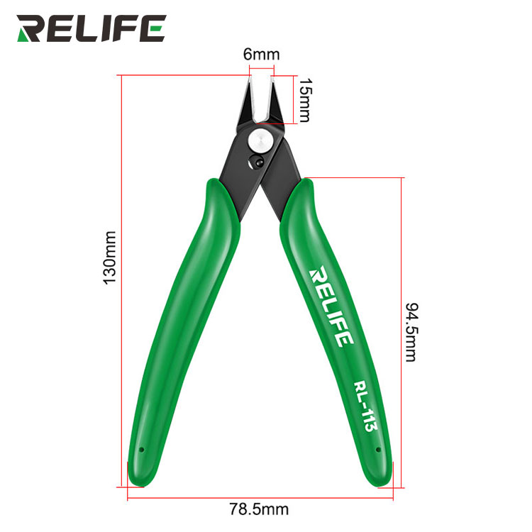 RELIFE RL-113 PRECISION DIAGONAL Cutter PLIERS - Image 4