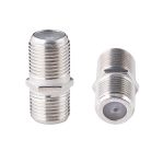Female to Female Chassis RG6 Connector Extender Coaxial Adapter