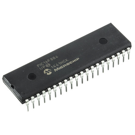 PIC16F884-I/P 20MHz Microcontrollers IC PDIP-40