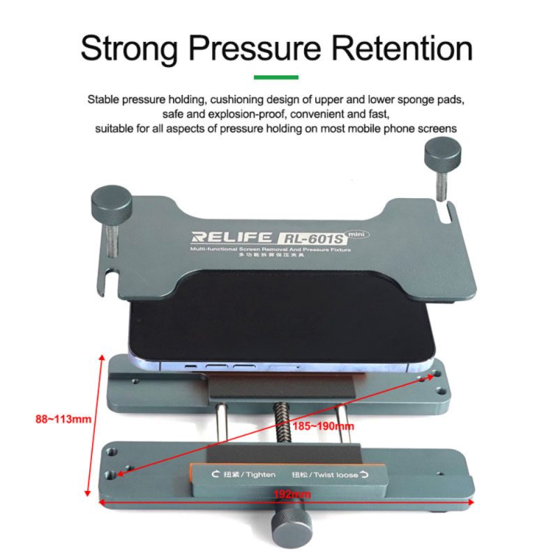 RELIFE RL-601S Mini Multi-Function Screen Removal & Pressure Fixture - Image 4