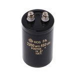 Screw Terminal Aluminum Electrolytic Capacitor 2200uF 450V 64x96mm