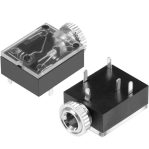 Audio Plug Female PCB Mount 3.5mm PJ-324