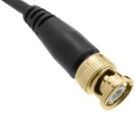 BNC Video Cable Male with Tail Wire Gold