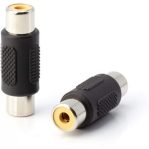 RCA Female to Female Adapter Audio / Video Couple