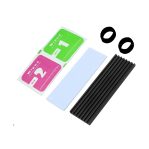 Aluminum Heatsink Cooler For M.2 Nvme SSD With Silicone Thermal Pad 70x22mm