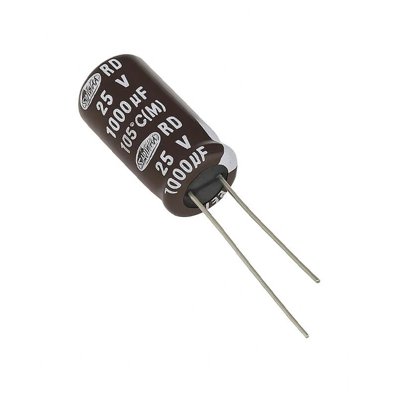 SAMWHA Electrolytic Capacitor 25V 1000uF Made In Japan - Image 2