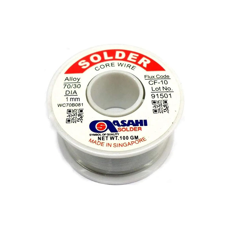 Soldering Wire 1mm|100Gm (Alloy:70/30) Made in Singapore