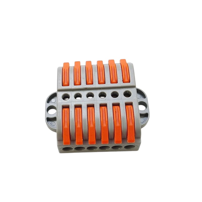 WAGO LT-223-6 Panel Mount Wire Connector 6 In 6 Out - Image 2