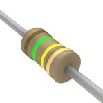 Carbon Resistor 150kΩ 0.125W Through Hole