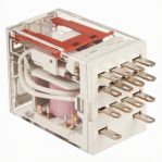 POTRIC Electromagnetic Relay 55.34 4PDT 5A 14 Pin with RT704 Socket